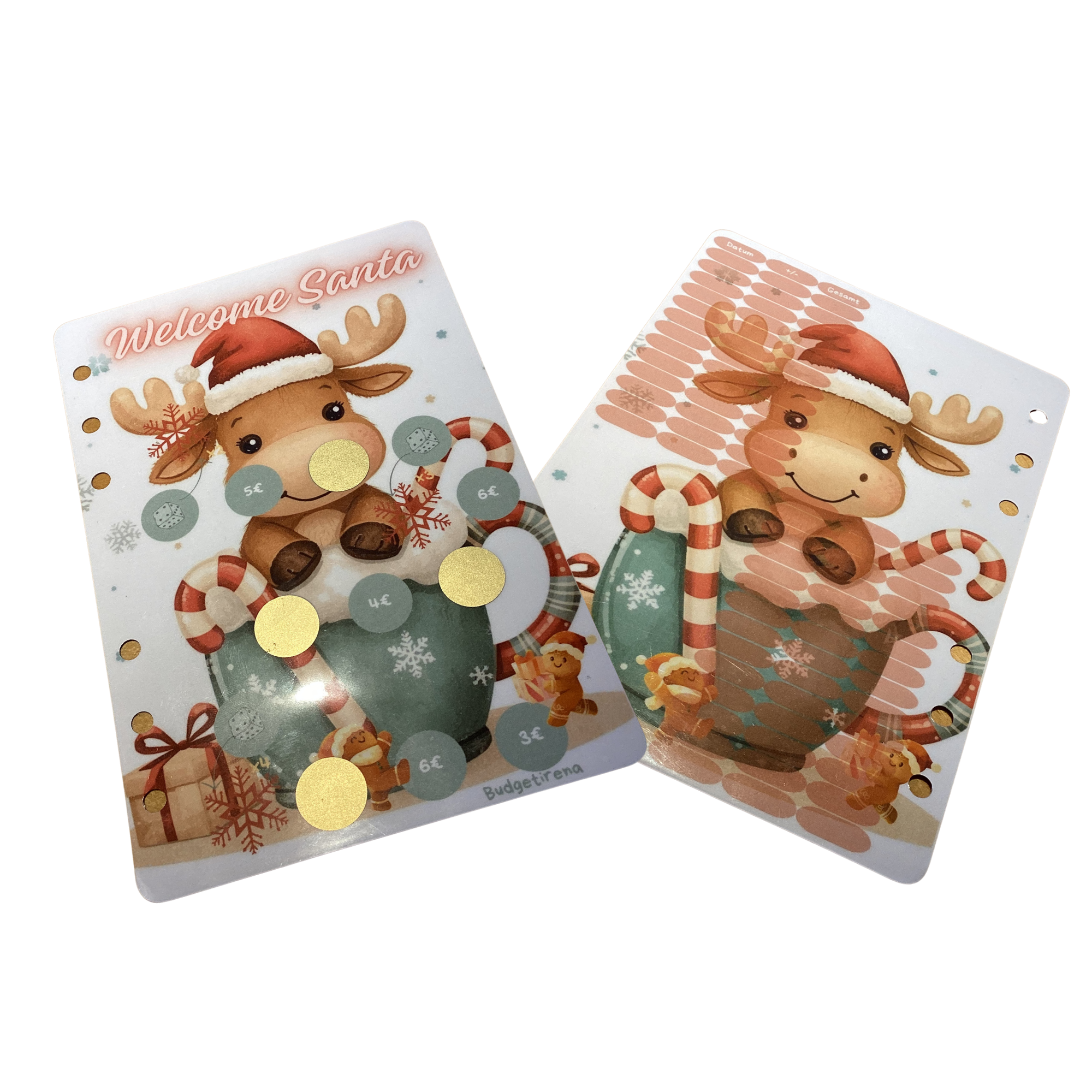 Einheftchallenge a6 Welcome Santa
