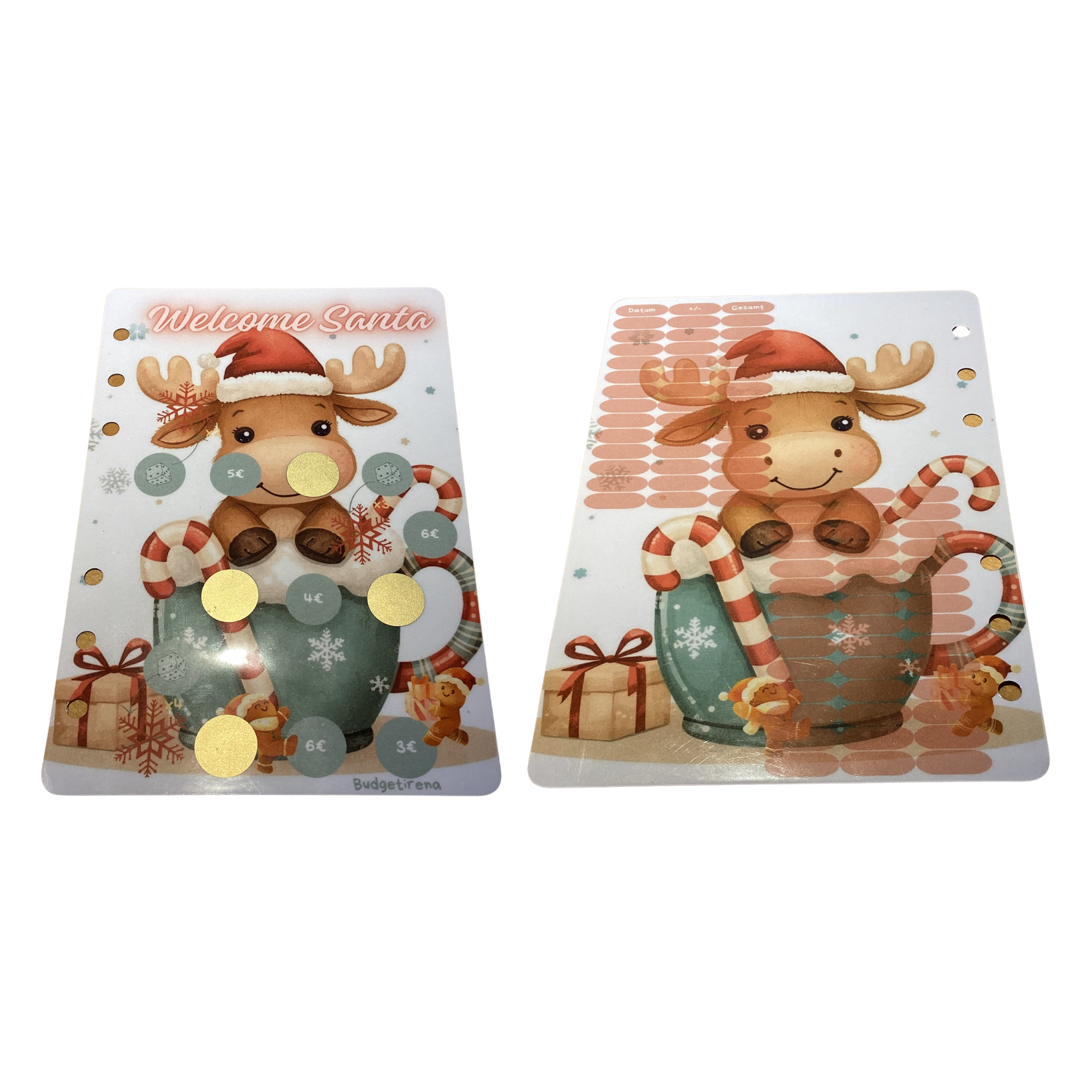 Einheftchallenge a6 Welcome Santa
