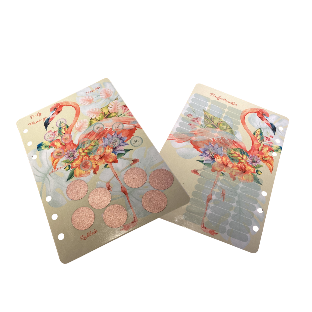 Einheftchallenge a6 Pinky Flamingo