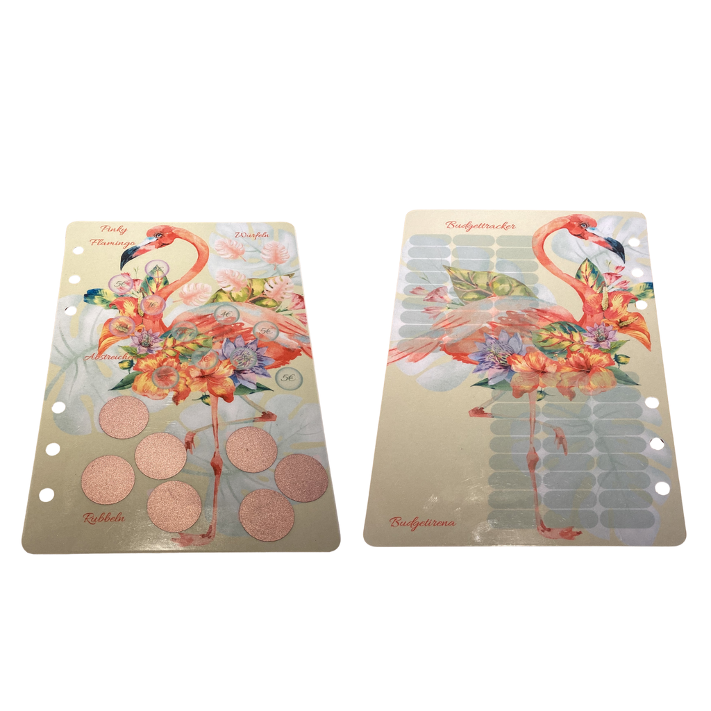 Einheftchallenge a6 Pinky Flamingo
