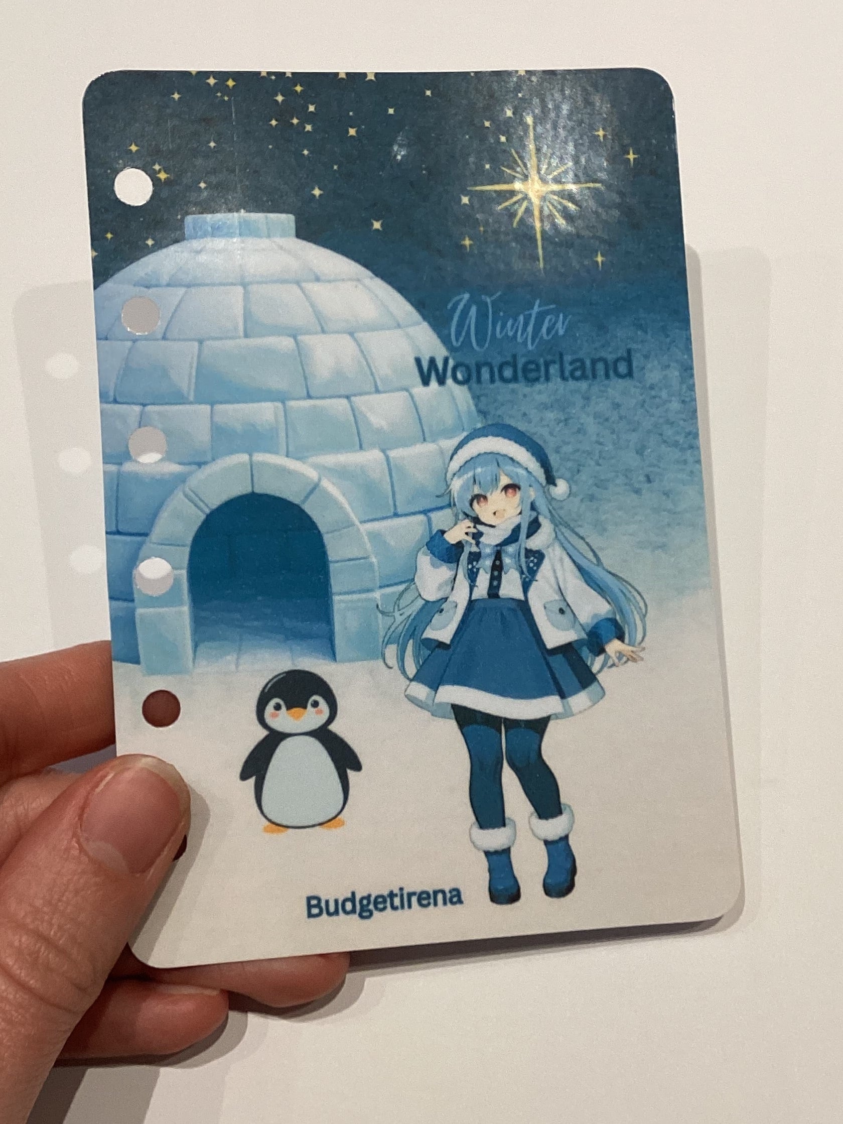 A7 Deckblatt Winter Wonderland