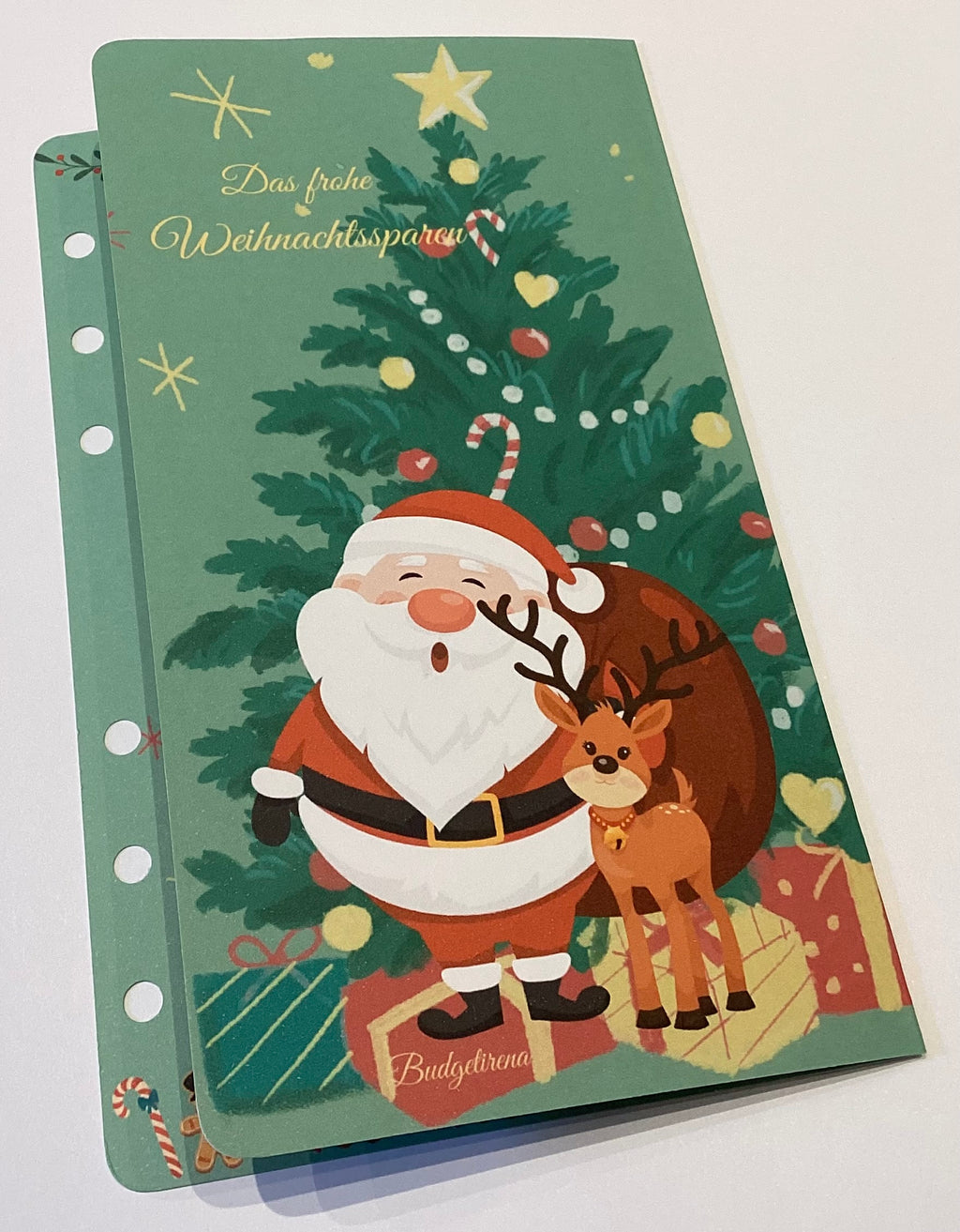 Einheftchallenge Das frohe Weihnachtssparen a6