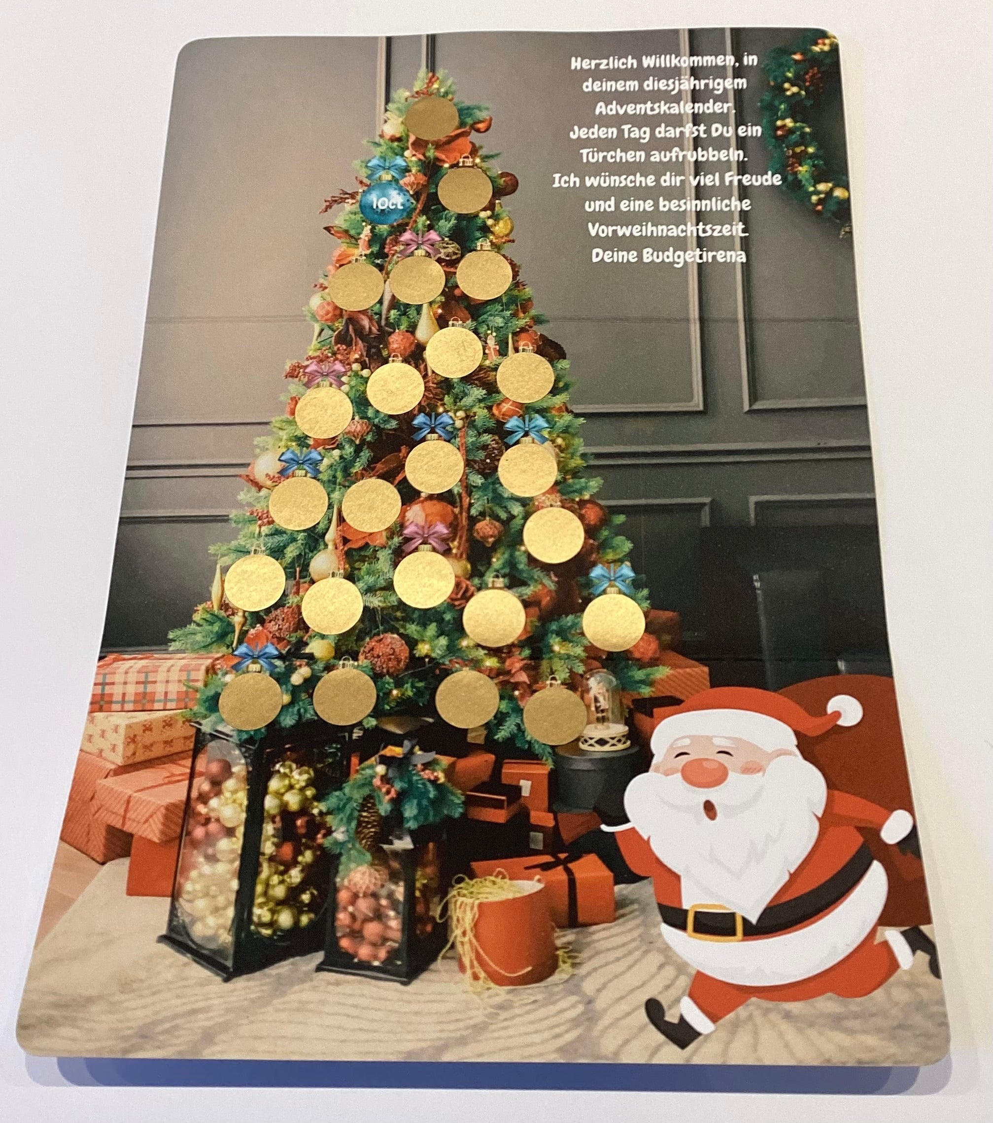 Rubbel Adventskalender Kleine Beträge a6