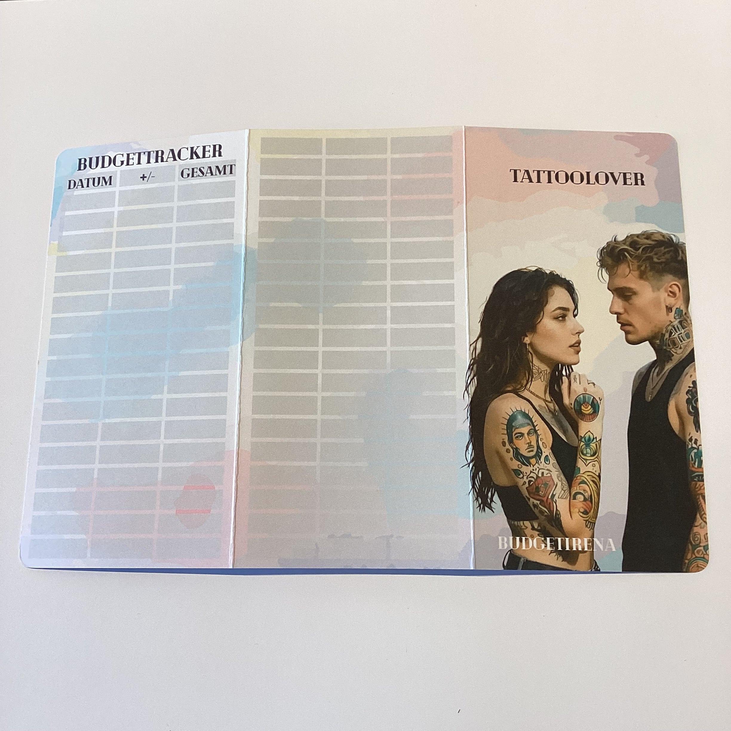 3er Klappkarte a6Tattoolover