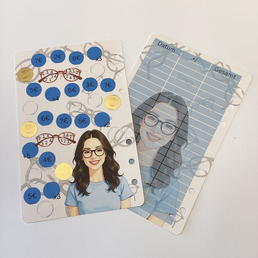 Einheftchallenge Dein Weg zur Brille a6