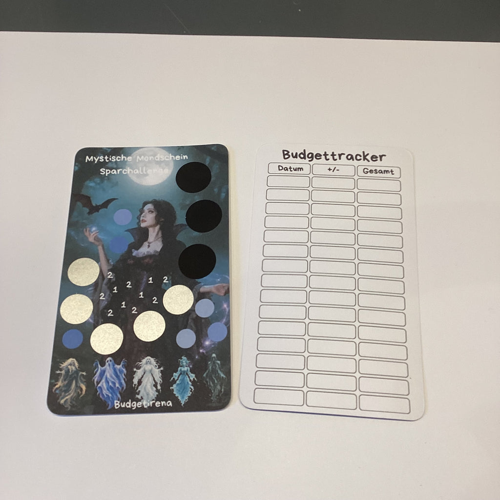 Mystische Mondschein Sparchallenge Einzelchallenge a7