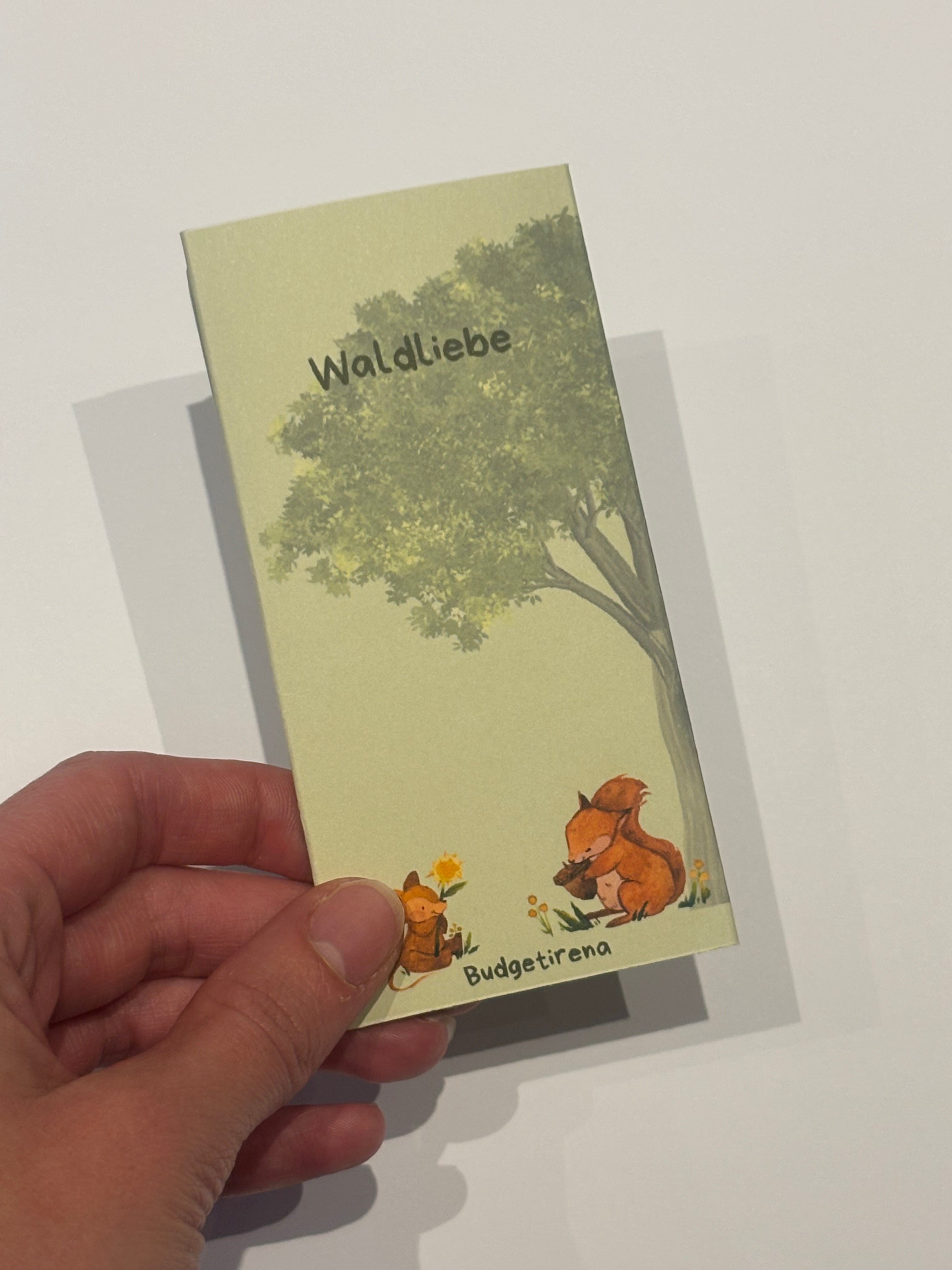 Waldliebe a7 3er Klappkarte Sparchallenge