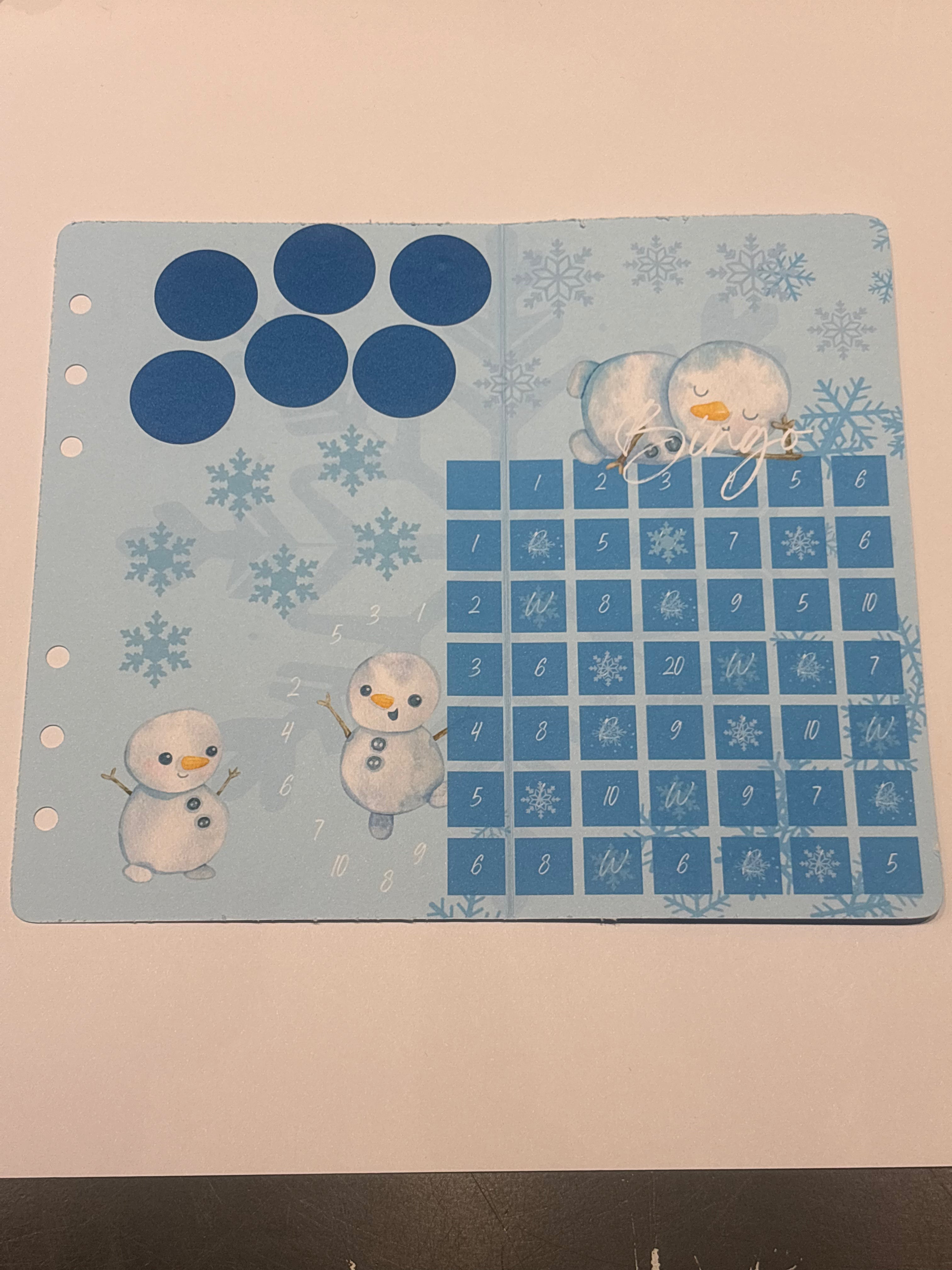 Klappkarte Little Snowman a6