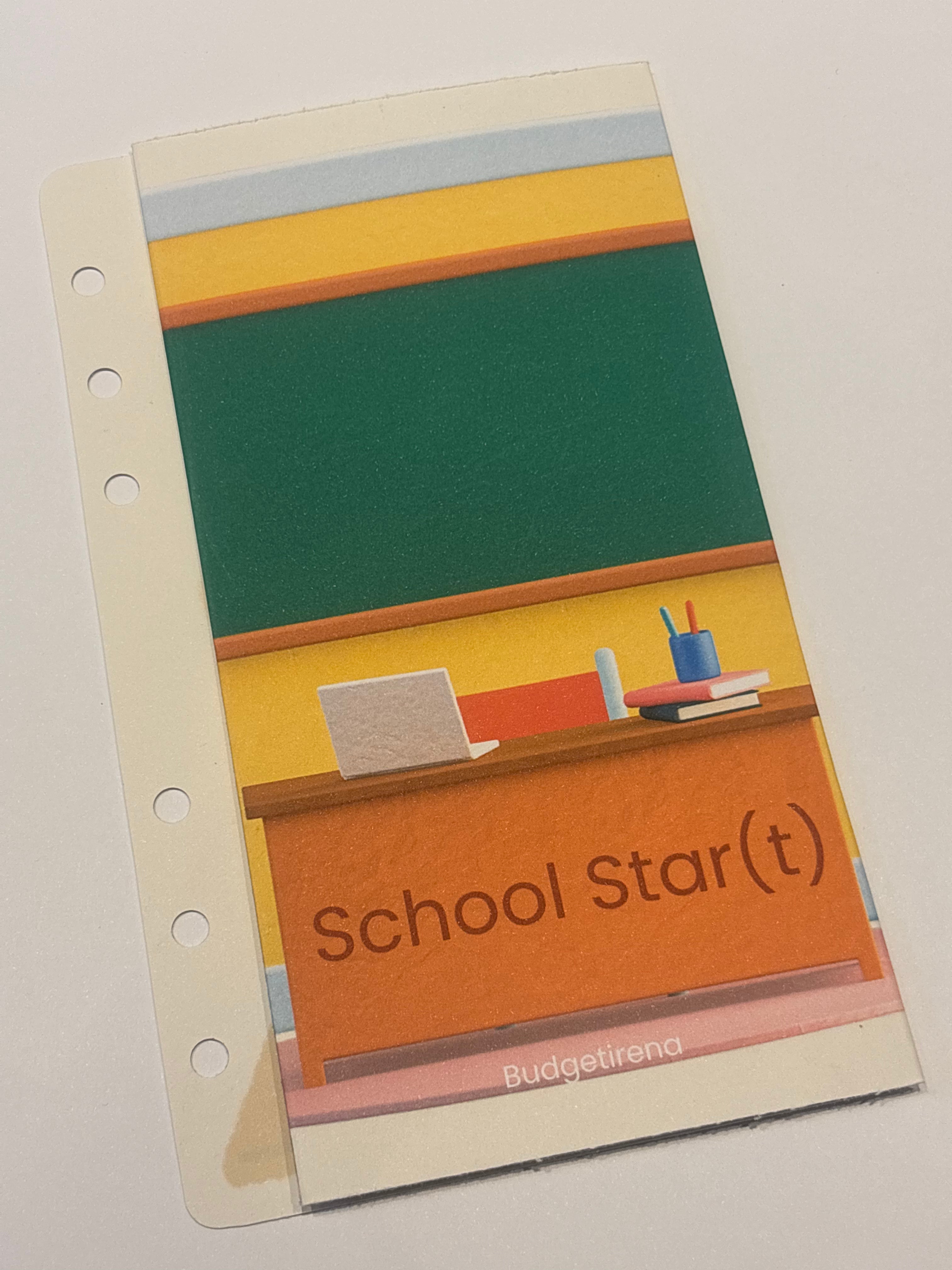 3er Klappkarte School Star(t) a6