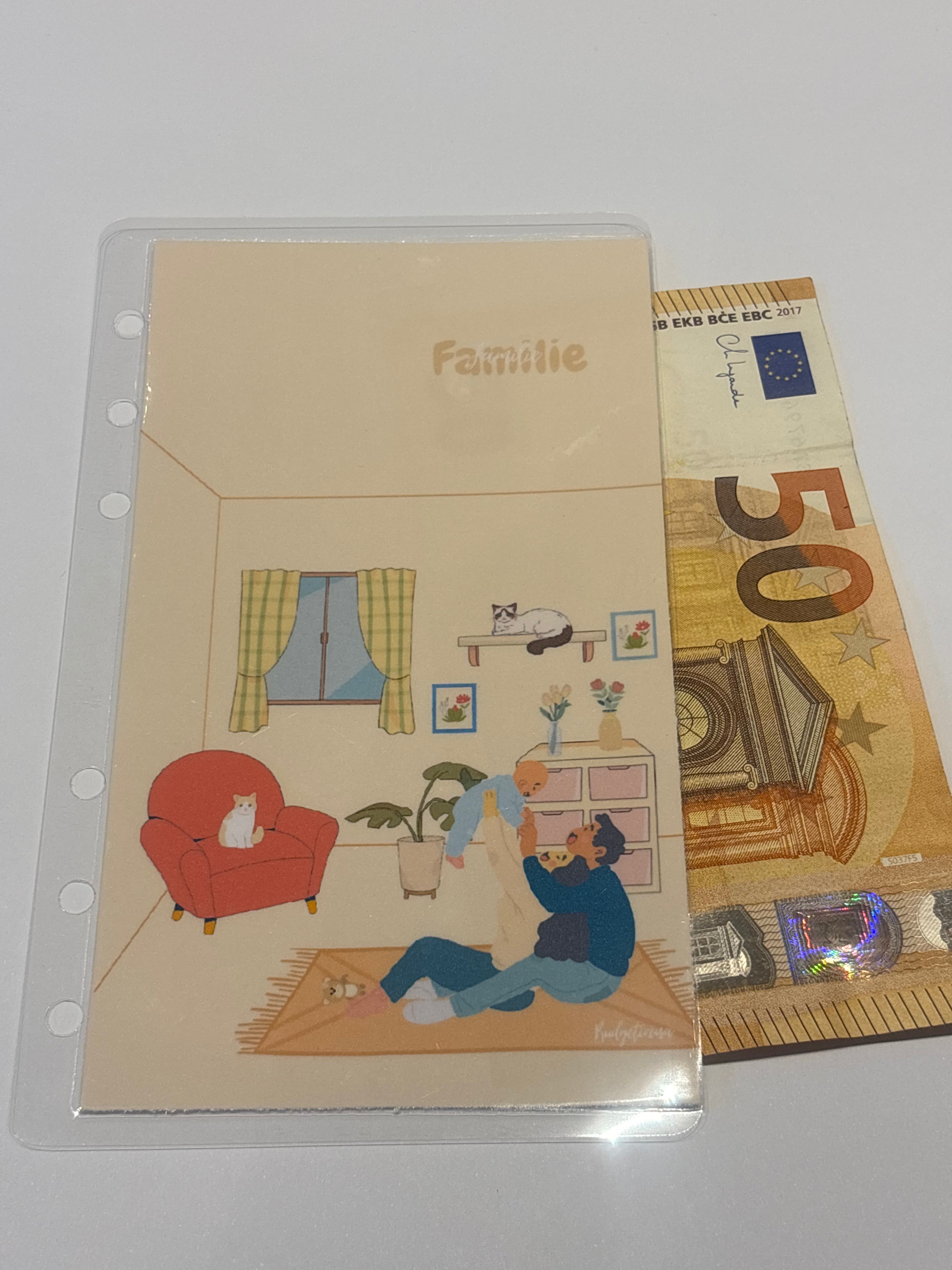 Dashboard Umschlag und Challengetracker Familie a6
