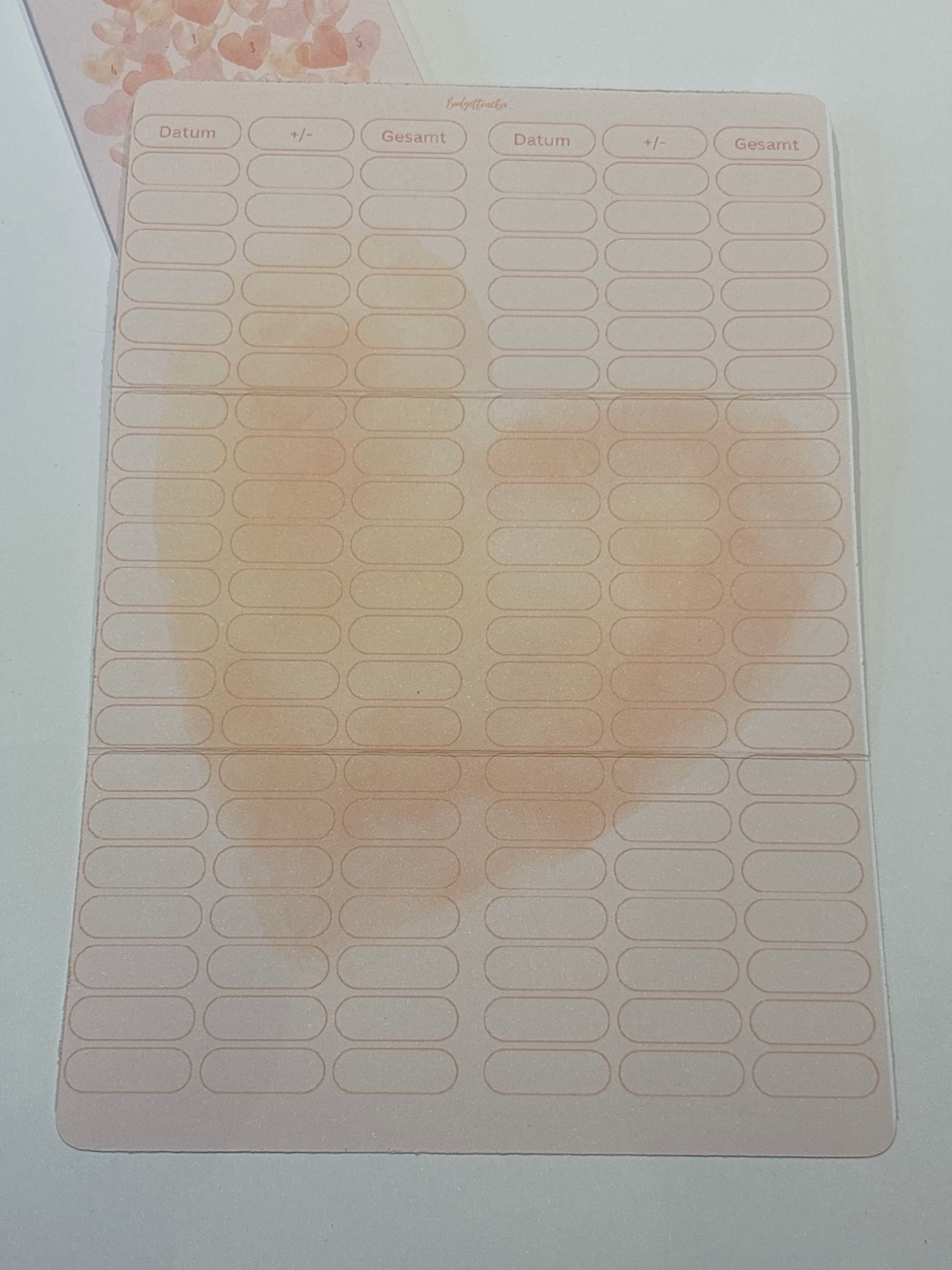 B Ware Herzenswünsche 3er Klappchallenge a6
