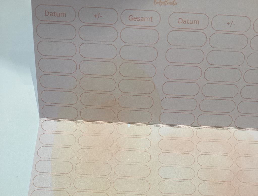B Ware Herzenswünsche 3er Klappchallenge a6