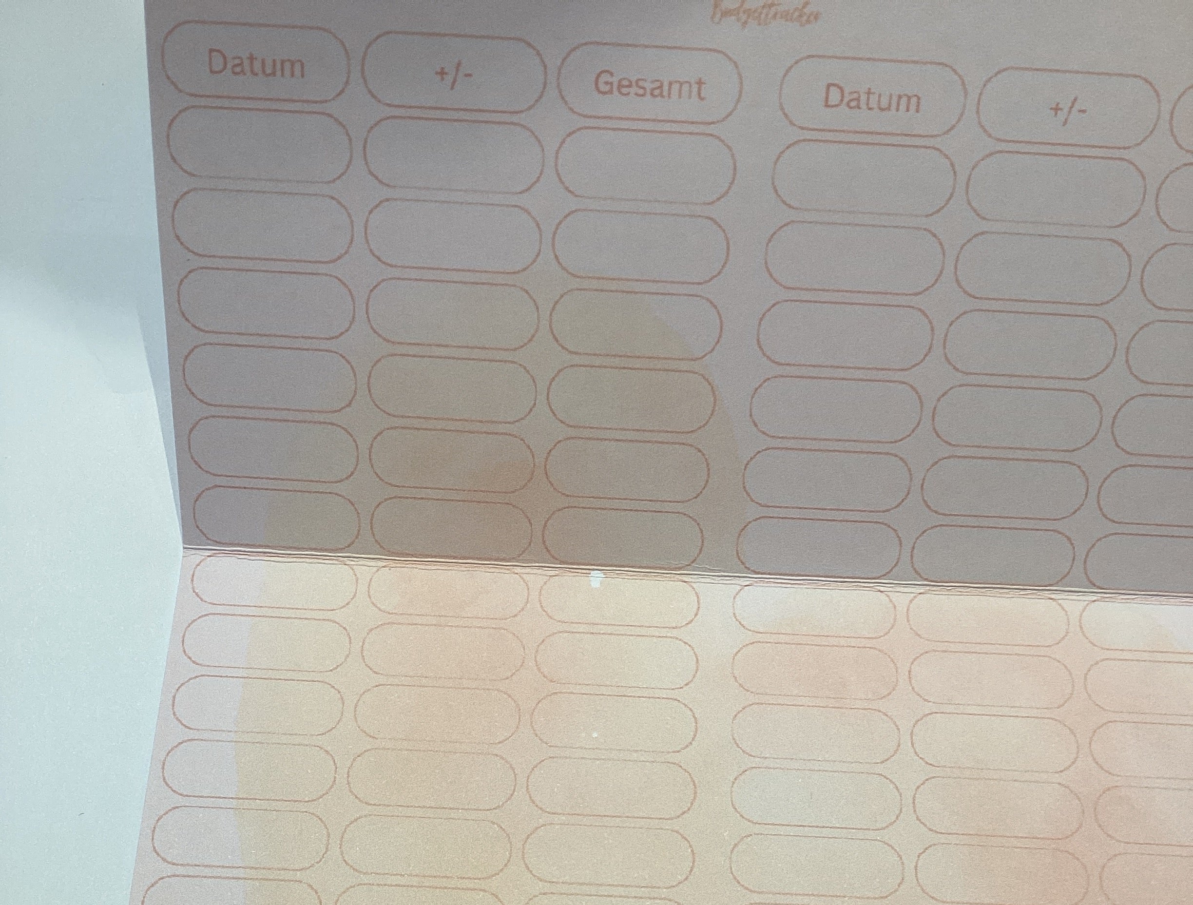 B Ware Herzenswünsche 3er Klappchallenge a6